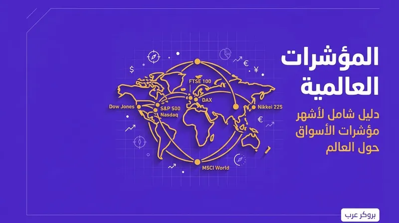 ما هي أشهر المؤشرات العالمية للتداول
