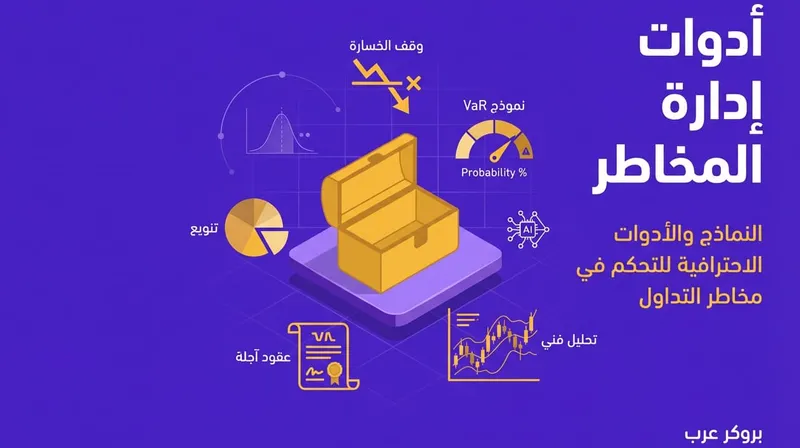 ادوات ادارة المخاطر: مفاتيح النجاح والاستمرارية في التداول