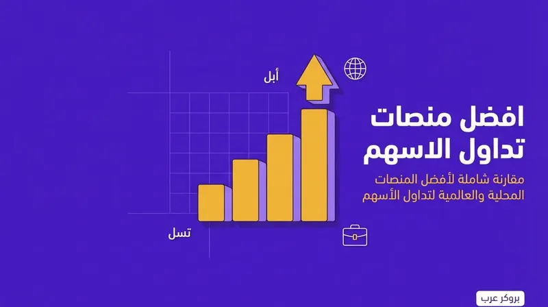 افضل منصات تداول الاسهم المحلية والعالمية لعام 2026
