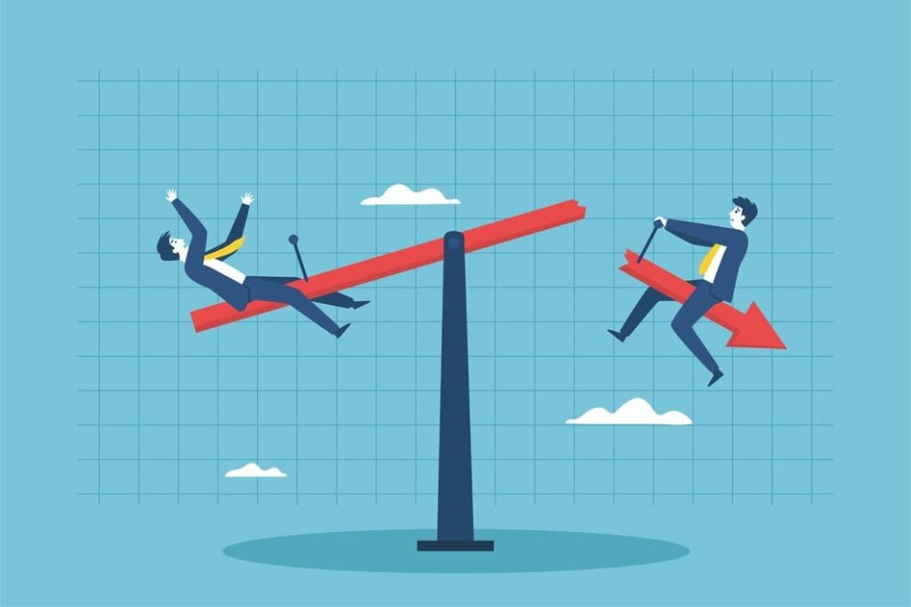 مخاطر التداول بالأسهم