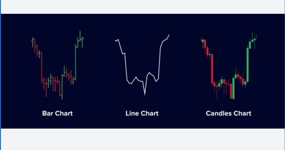 أنواع الشارت في مجال التداول

